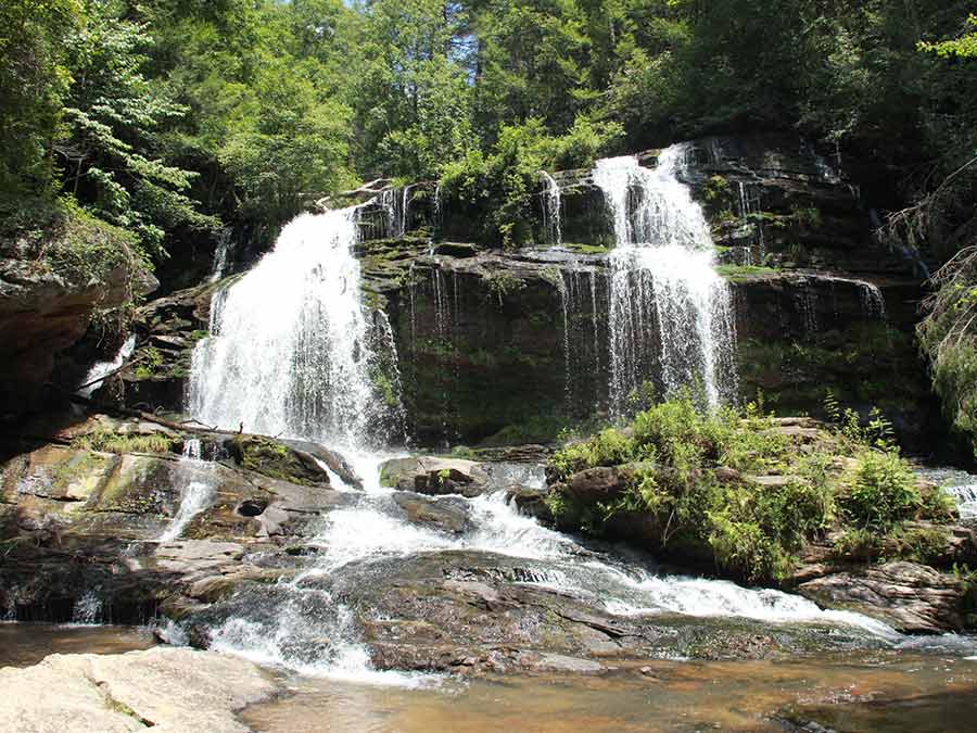 Stumphouse Mountain Tunnel & Issaqueena Falls Hike
