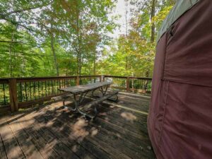 Group Yurts in Upstate South Carolina Mountains
