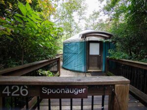 Group Yurt Camping in South Carolina Mountains