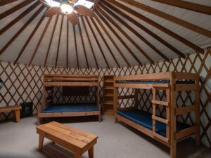 Group Yurt Camping in North Georgia Mountains
